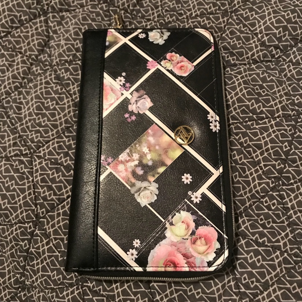 EUC Flower Passport Travel Wallet